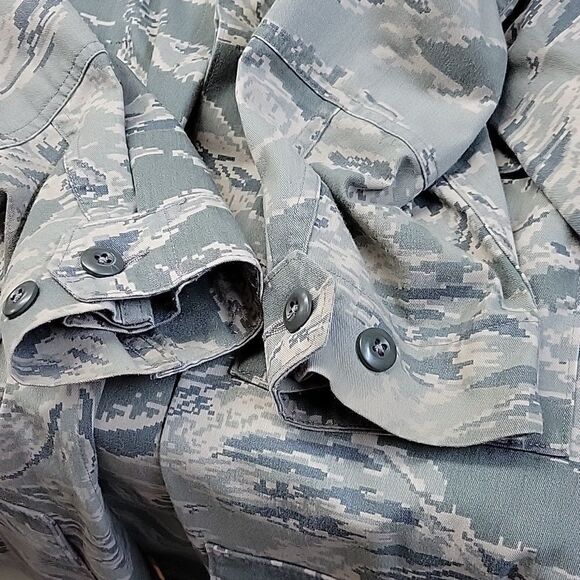 US Airforce APEC environmental  tiger stripe 46L jacket shirt - Picture 5 of 5